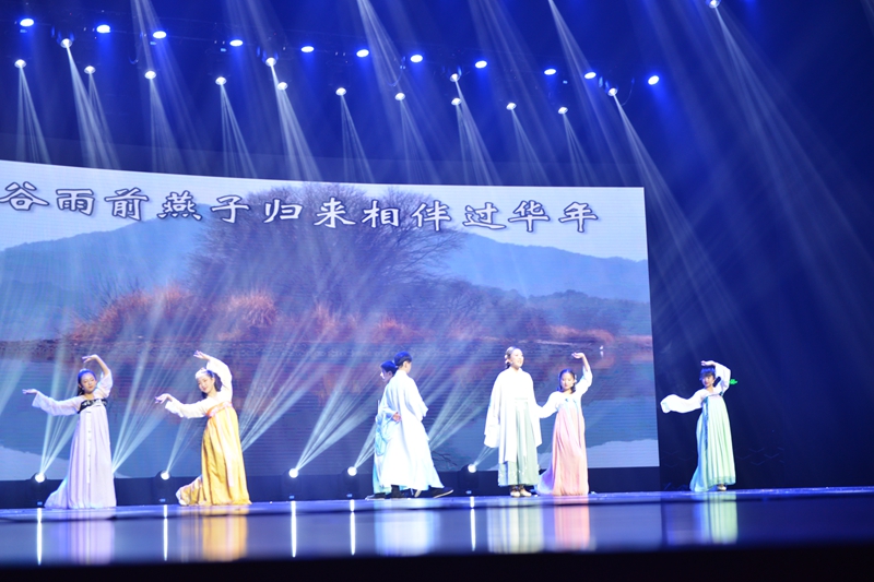 第三届诵读大会现场