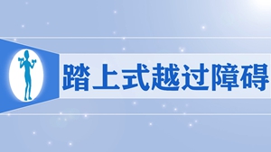 11.踏上式越过障碍