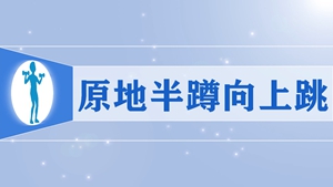 27.原地半蹲向上跳