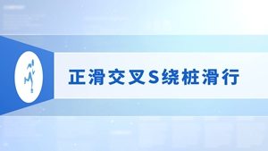 43.正滑交叉S绕桩滑行