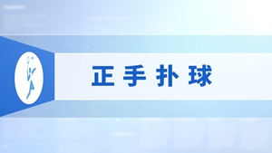 23.正手扑球