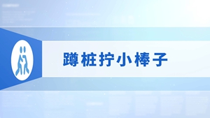 82.蹲桩拧小棒子